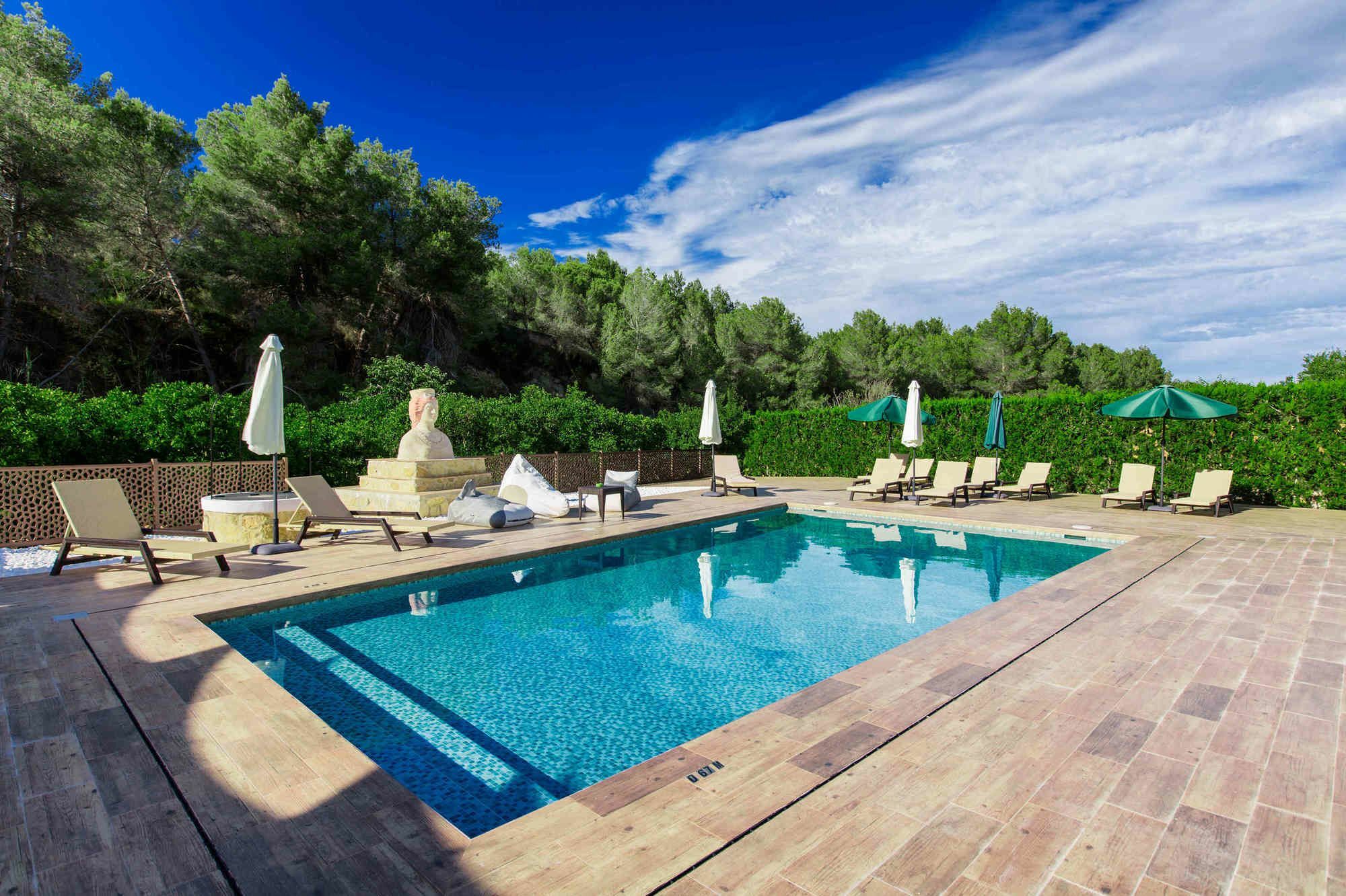 Apartamentos Colomar Santa Eularia des Riu Bagian luar foto